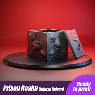 prison realm jujutsu kaisen ready print actually prism anime sleeve jjk itadori gojo sakuna stl 3d print model - Mito3D