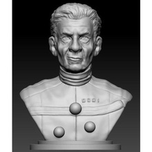 prisioneiro a arte do busto 3d print model - Mito3D