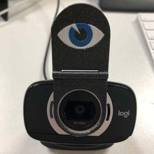 privacy copertina logitech c610 webcam occhio telecamera 3d print model - Mito3D