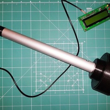 probe stick si-8b -8 geiger mller tube tool geiger-muller geigercounter counter case electronics 3d print model - Mito3D