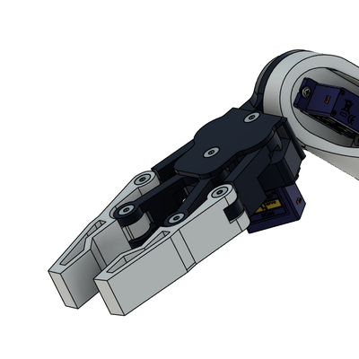 in lavorazione codice robotica braccio regalo artiglio meccanismo robitc arduino 3d print model - Mito3D