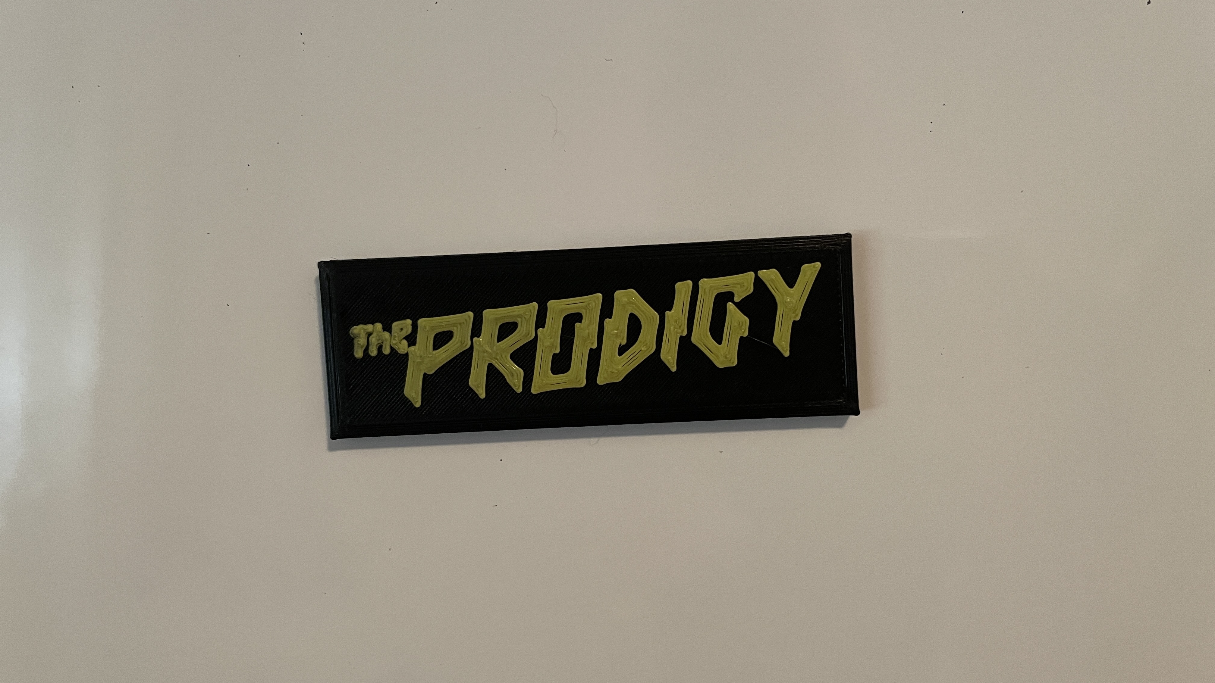 prodigy fridge magnet 3D print model - Mito3D