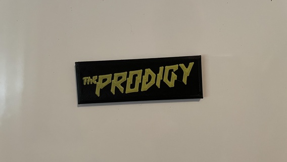 prodigy fridge magnet 3d print model - Mito3D