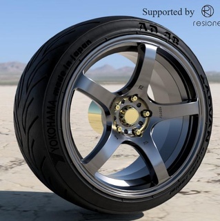 prodrive gc-05 rims advan yokohama tires Game workrims scalemodel hotwheels jdm bmw scale auto wheels 3d print model - Mito3D