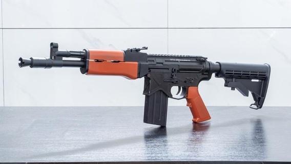 product18 ar47 jm8 Jeu airsoft gelsoft gel blaster pistolet jeu guerre jouet 3d print model - Mito3D