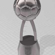 professional football league cup lpf colon medal argentina mate boll ball design sport 3d print model - Mito3D