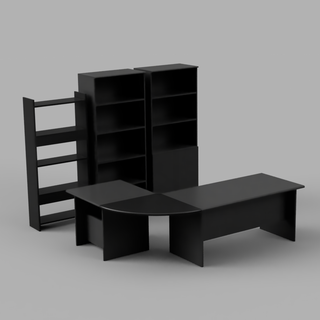 professional office furniture Home office  3d print model - Mito3D