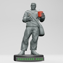 profesör Hulk 3d baskı Funko pop aksiyon figürü 3dprinting Yenilmezler oyuncak stl obj Kaptan Amerika inanılmaz mcu oyunsonu heykel 3d print model - Mito3D