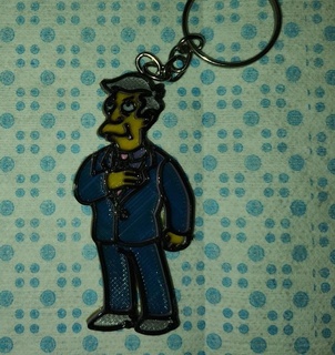 Professor Skinner verschiedene Schlüsselbund Simpsons Traurigkeit Seymour Direktor 3d print model - Mito3D
