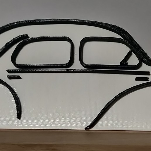 Profil 4 Pferde 4hp Wagen 3D print model - Mito3D