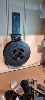 profile spool holder wall ultimaker spoolholder filament 3d print model - Mito3D