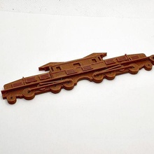 Profil schweizerisch elektrisch Lokomotive Krokodil Eisenbahn Zug Modellieren Modellbahn 3d print model - Mito3D