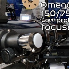 profil télescope porte oculaire Omegon 150 750 astronomie astrophotographie canon concentrer nikon photographie physique 3d print model - Mito3D