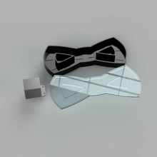 programable corbata moño accesorios 3d print model - Mito3D