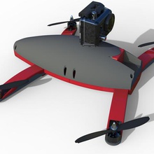 programmable drone gadget fly homemade diy uav 3d print model - Mito3D