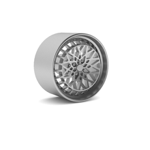 progressive bbs 1 18 sporty rin maisto wheels modelling automotive 1/18 3d print model - Mito3D