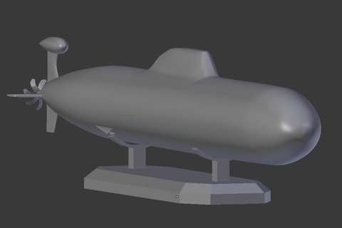 projeto 971 schuka classe submarino nato código 39 Akula Rússia veículos 3d print model - Mito3D