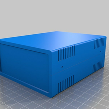 Projekt Box 3 angepasst Elektronik 3d print model - Mito3D