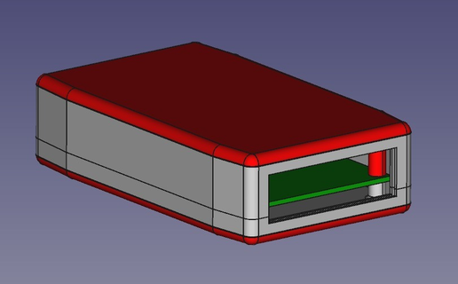 proyecto recintos electrónica caja 3d print model - Mito3D