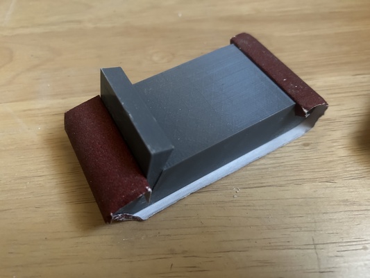 projekt waf schleifen block werkzeuge keil sand diy 3d print model - Mito3D