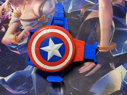 mermi Kaptan Amerika başlatıcı oyun kaptan amerika hand held conoa3d 3d print model - Mito3D