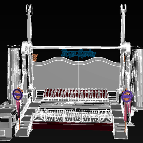 projet top spin game 3D print model - Mito3D