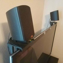 promedia 21 tv speaker stand klipsch office 3d print model - Mito3D