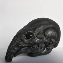 prometheus engenheiro de head space jockey capacete gadget do busto a cabeça hr giger alien o espaço 3d print model - Mito3D