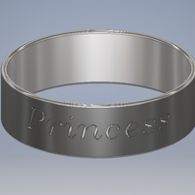 promise engagement ring jewelry 3d print model - Mito3D