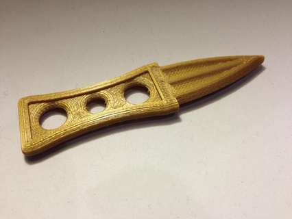prop dagger knife play props 3d print model - Mito3D