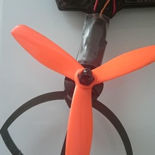 prop guard 250mm drone protection propeller stand tool qav lhi 5045 5030 foot crash 3d print model - Mito3D