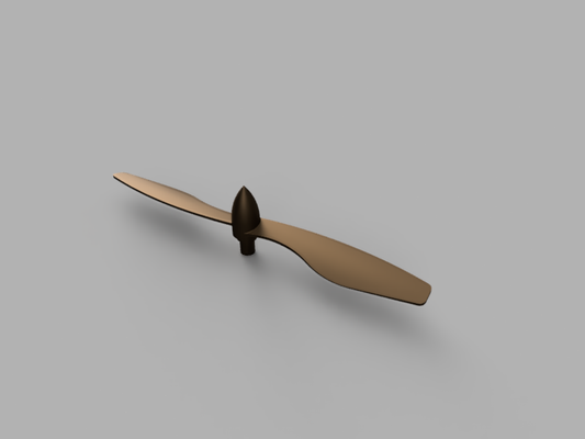propeller 3d modellieren flugzeug teile drohne komponenten ingenieurwesen cad luftfahrt technologie innovation rotierend klingen luft raumfahrt 3d print model - Mito3D