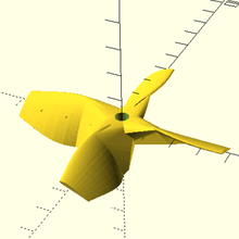 hélice de 3 polegadas 4 lâminas vários voar pás drone fpv prop drones 3d print model - Mito3D