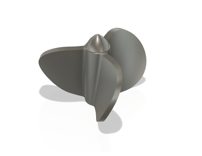 propeller boat 3d print model - Mito3D