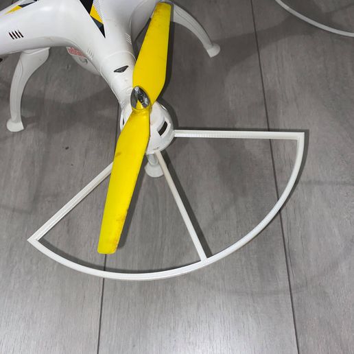 elica guardia modellazione drone 3D print model - Mito3D