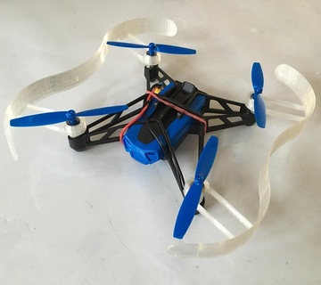 propeller guard parrot mini drone quadcopter 3d printing 3d print model - Mito3D