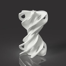 propeller vase home accessoire 3d print model - Mito3D
