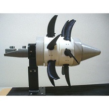 propfano aerodinámico turbina tipo tono cambiable herramienta aeronave motor open rotor mostrador giratorio cambio vacío limpiador 3d print model - Mito3D