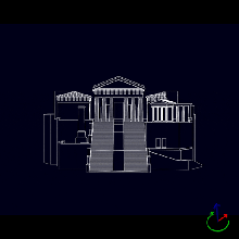 propileos Herausforderung mnesikel Architektur Halotbuilding Propyläen Athen Modell Griechenland Tempel Akropolis Perikel Säulen klassisch 3d print model - Mito3D