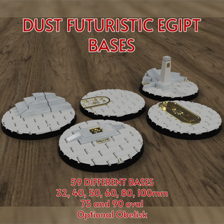 prospero bases prospero thousand sons space wolves space marines bases  3d print model - Mito3D