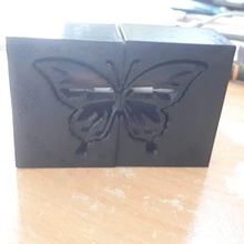 caja de protección la mariposa batería herramienta 3d print model - Mito3D