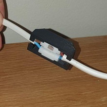 proteccion eléctrico terminal tpu protector cable conexión 3d print model - Mito3D