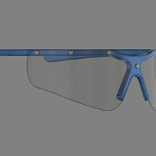 óculos de protecção v02 a moda proteção 3d print model - Mito3D