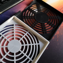 protective grille 115mm fan cnc grid protection 3d print model - Mito3D