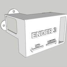 protector de diversión extrusor ender 3 varios ender3 extrusora el ventilador indicador 3d print model - Mito3D