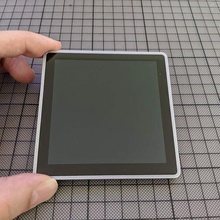 protector i4sm1 pimoroni hiperpíxel 40 cuadrado toque frambuesa pi 3d print model - Mito3D