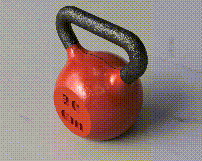 protein kettlebell food drink exercise gym lifestyle useful dumbbell sport 3d print model - Mito3D
