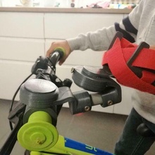 proth d'aide lo principale bras bicyclette aide prothèse main vélo nable activer Aidez mains prothétique remboursé 3d print model - Mito3D
