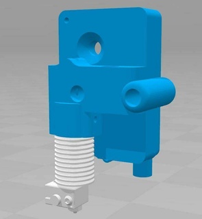 proton 3d e3d v6 mod atom holder hot end printer parts 3d print model - Mito3D
