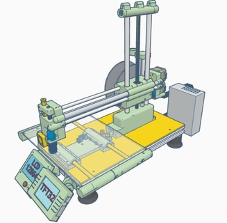 prótonix 3d impressora próton filamento cantilever 3d print model - Mito3D